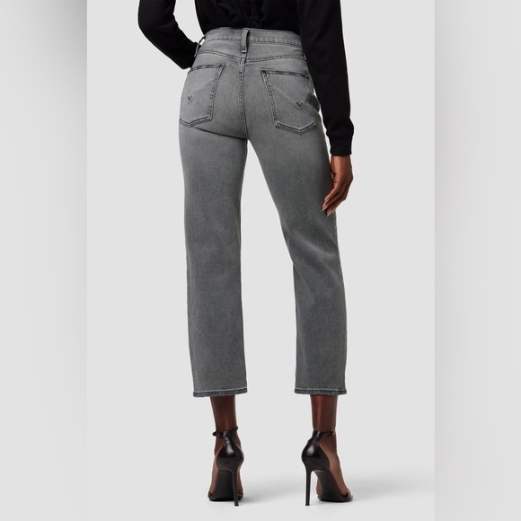 Hudson Remi High Rise Straight Crop Gray Washed Denim NWT Women’s Size 30 - Picture 4 of 7